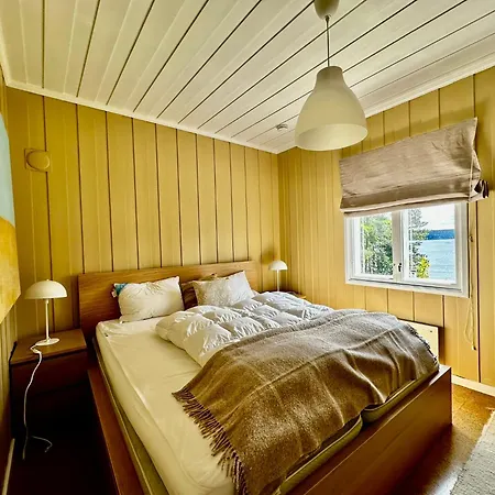 Waterfront House With Sun Day Asker